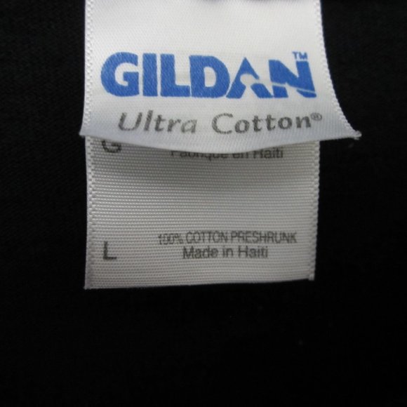 Men's SS Black Tee from Jazz Alley Seattle,  SZ L - Picture 3 of 4